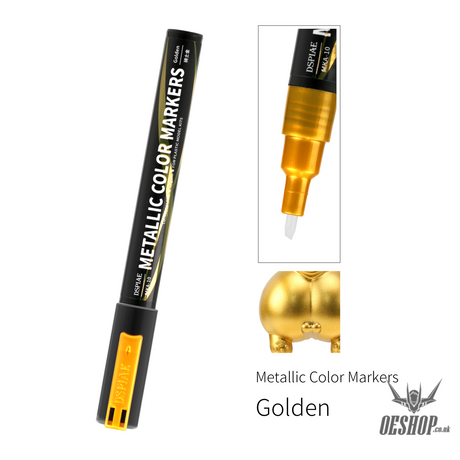 Dspiae Mka Super Metallic Color Markers Environment-Friendly Mka-10 Golden