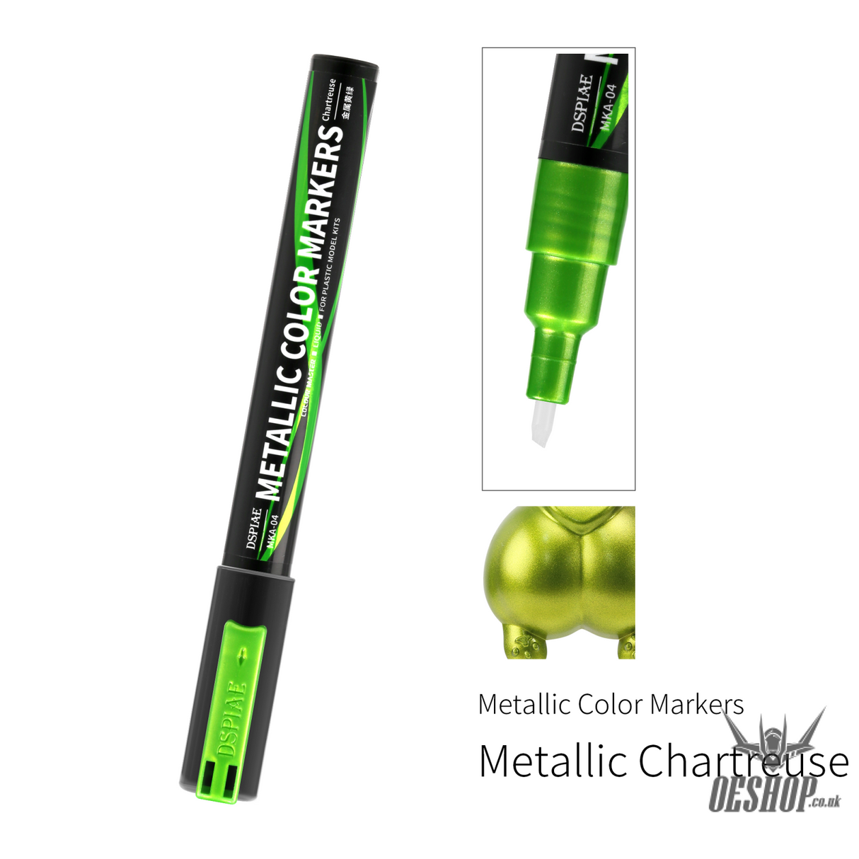 Dspiae Mka Super Metallic Color Markers Environment-Friendly