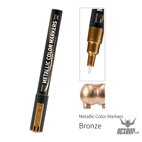 Dspiae Mka Super Metallic Color Markers Environment-Friendly Mka-12 Bronze
