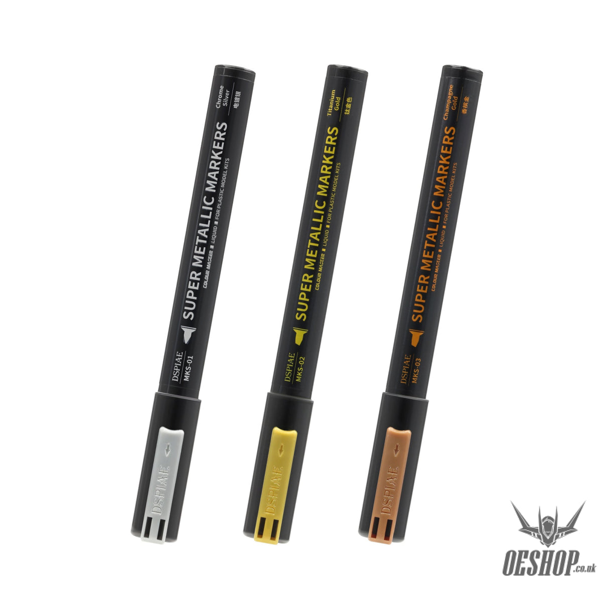 Dspiae Mks Super Metallic Color Marker Environment-Friendly Markers