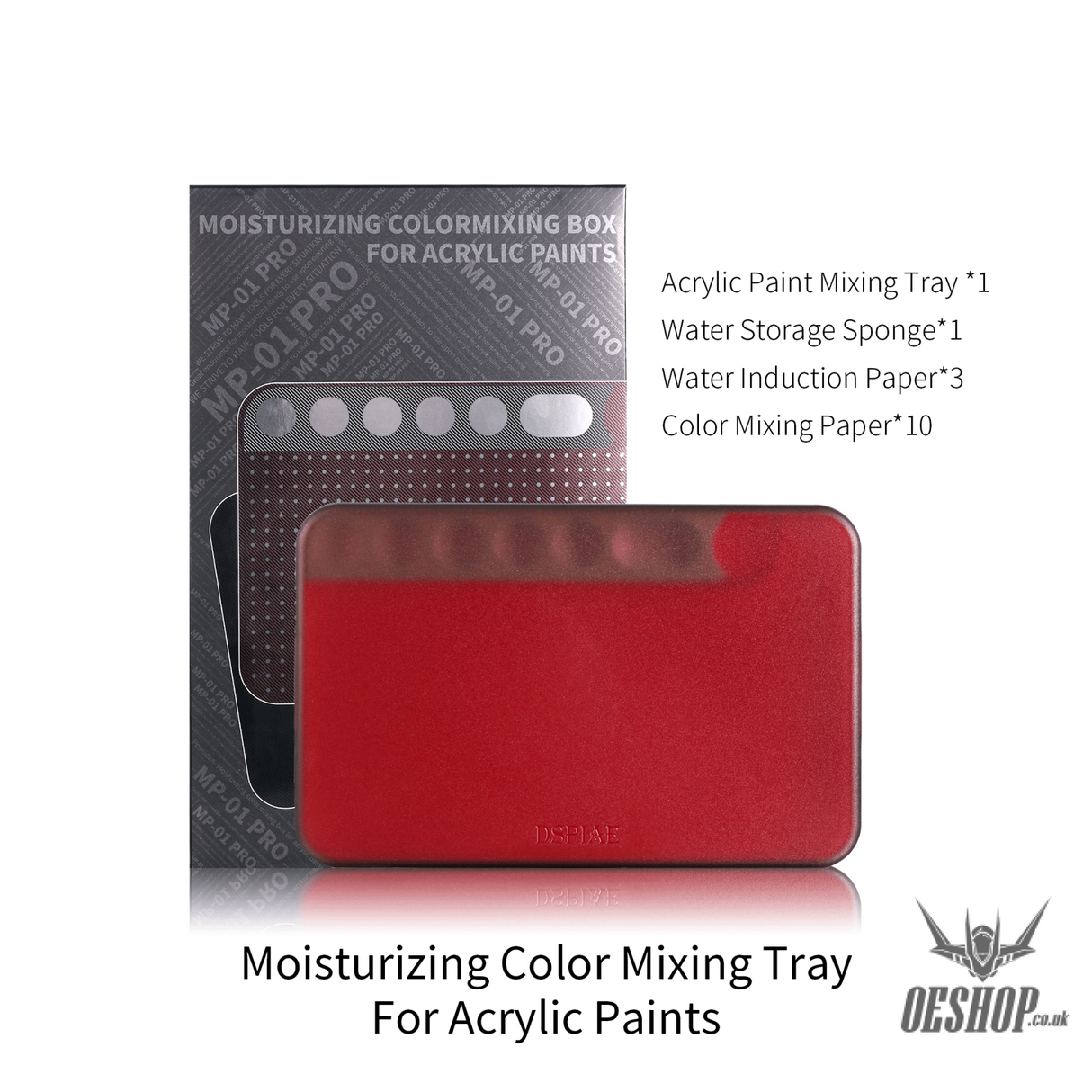 Dspiae Mp Pro Water-Based Pigment Moisturizing Palette Mp-01 Pro Poseidon-Moisturizing Color Mixing