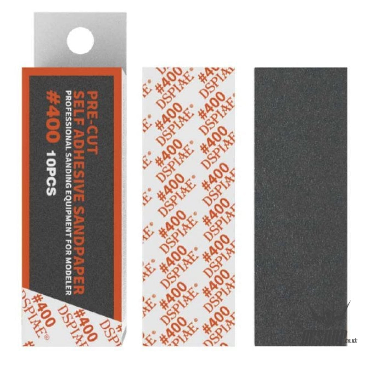 Dspiae Msp 180-2500 Pre-Cut Self Adhesive Sandpaper 10Pcs Msp-400