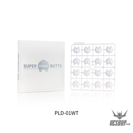 Dspiae Pld Super Corgi Butt Color Testing Piece Pld-01Wt White