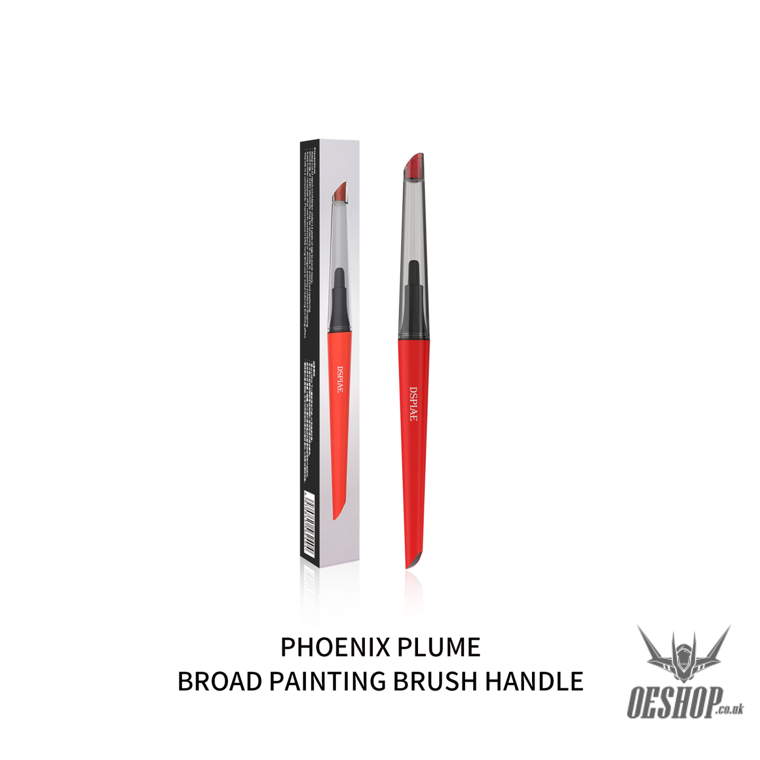 Dspiae Pt-Pl/Pt-Fb/Pt-Tb Phoenix Plume Panel Line Marker Handle/Fine Detailing Brush Handle/Broad