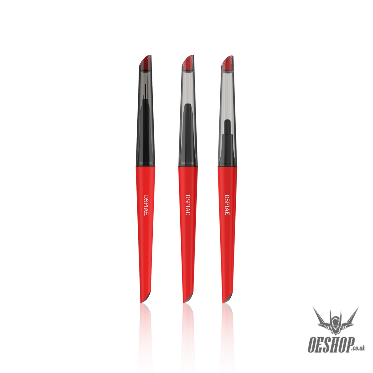 Dspiae Pt-Pl/Pt-Fb/Pt-Tb Phoenix Plume Panel Line Marker Handle/Fine Detailing Brush Handle/Broad