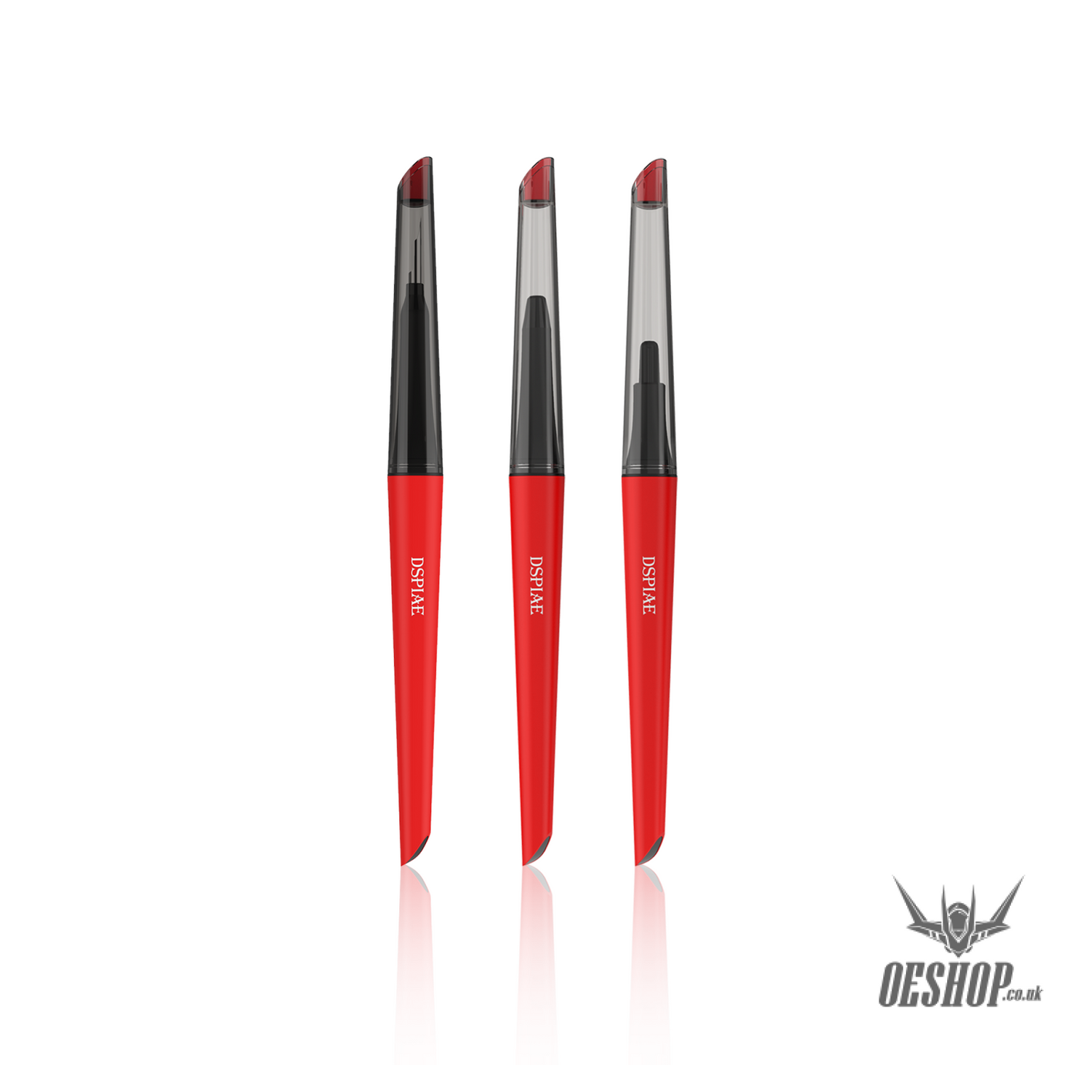 Dspiae Pt-Pl/Pt-Fb/Pt-Tb Phoenix Plume Panel Line Marker Handle/Fine Detailing Brush Handle/Broad