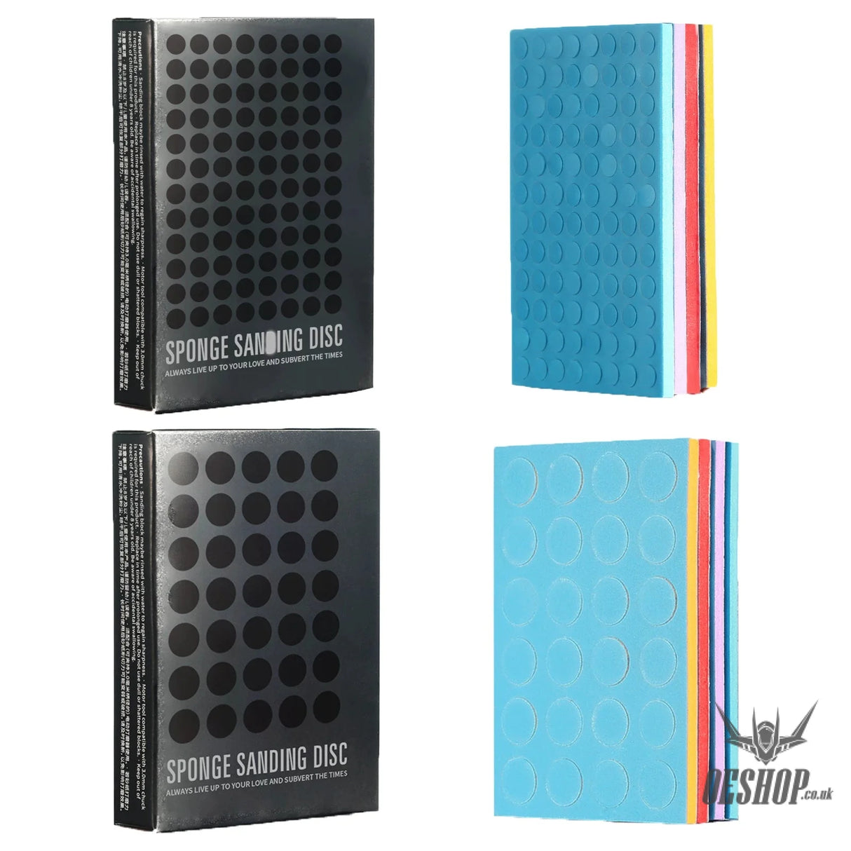 Dspiae Ss C01/C02 Self Adhesive Sponge Sanding Disc For Es-P Tools