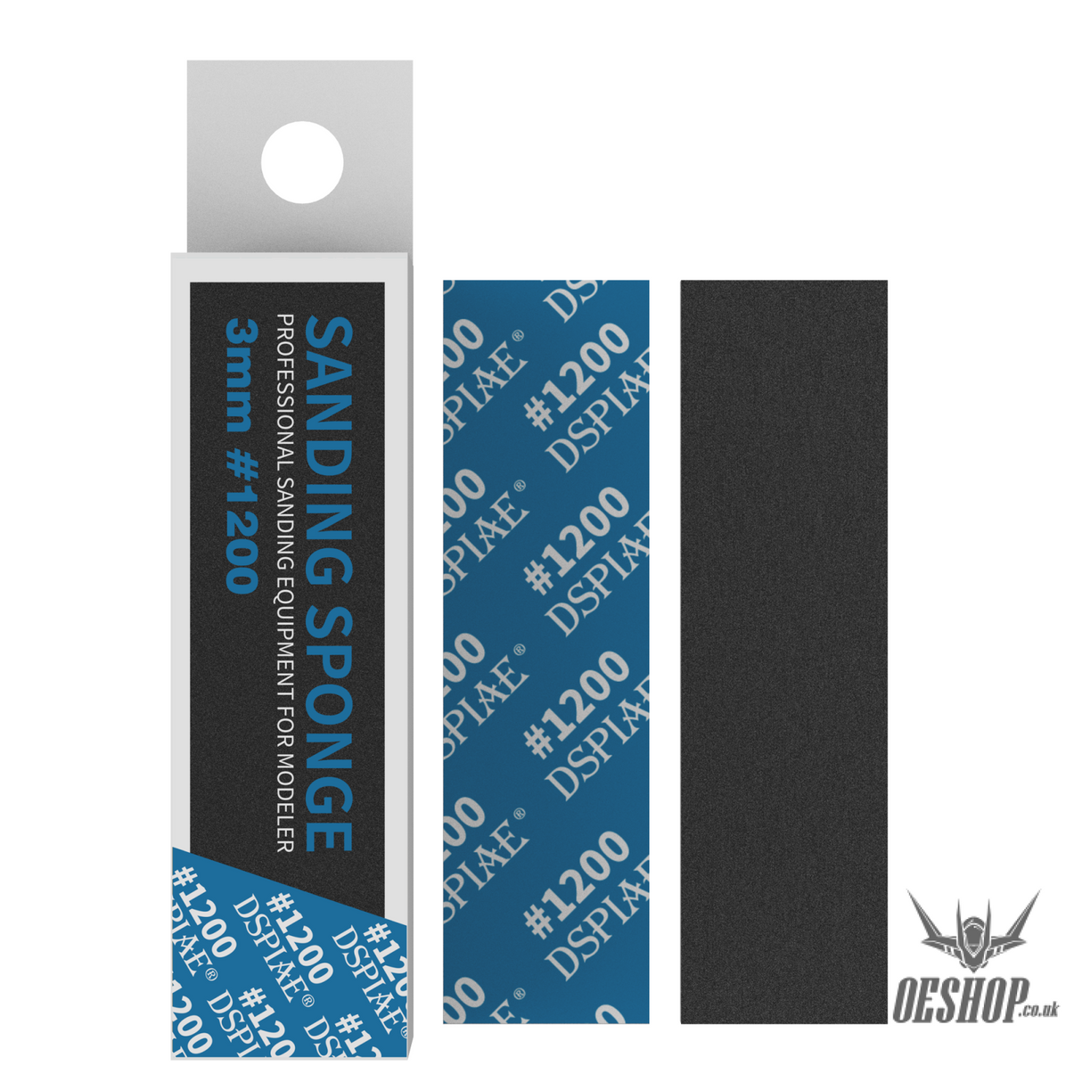 DSPIAE SS2 SS3 SS5 180-2500 2mm Sanding Sponge 5PCS SS3-1200 3MM Sanding Tools