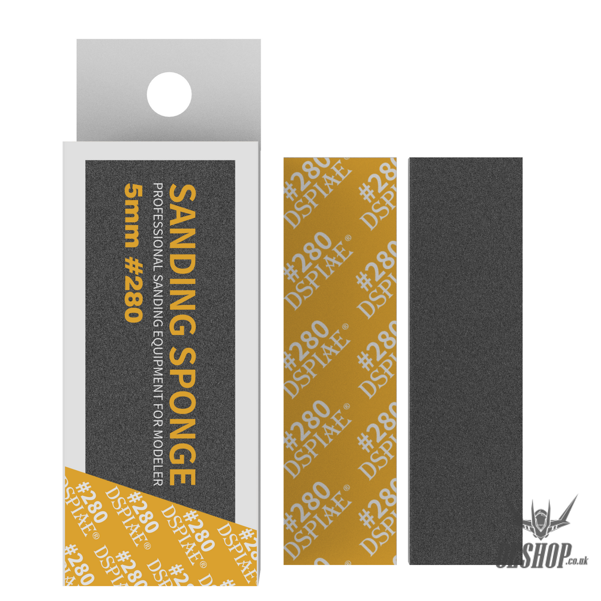 DSPIAE SS2 SS3 SS5 180-2500 2mm Sanding Sponge 5PCS SS5-280 5MM Sanding Tools