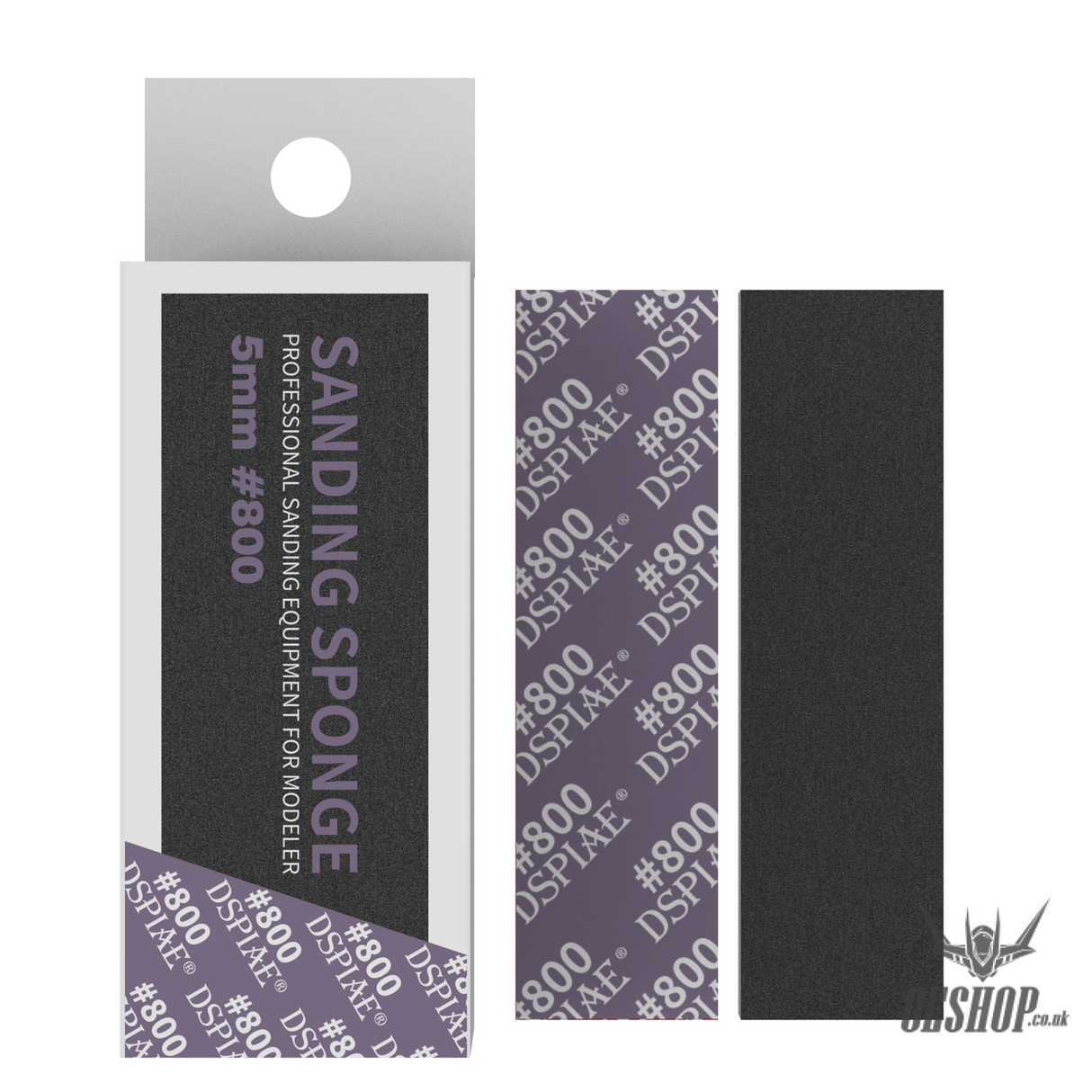 DSPIAE SS2 SS3 SS5 180-2500 2mm Sanding Sponge 5PCS SS5-800 5MM Sanding Tools