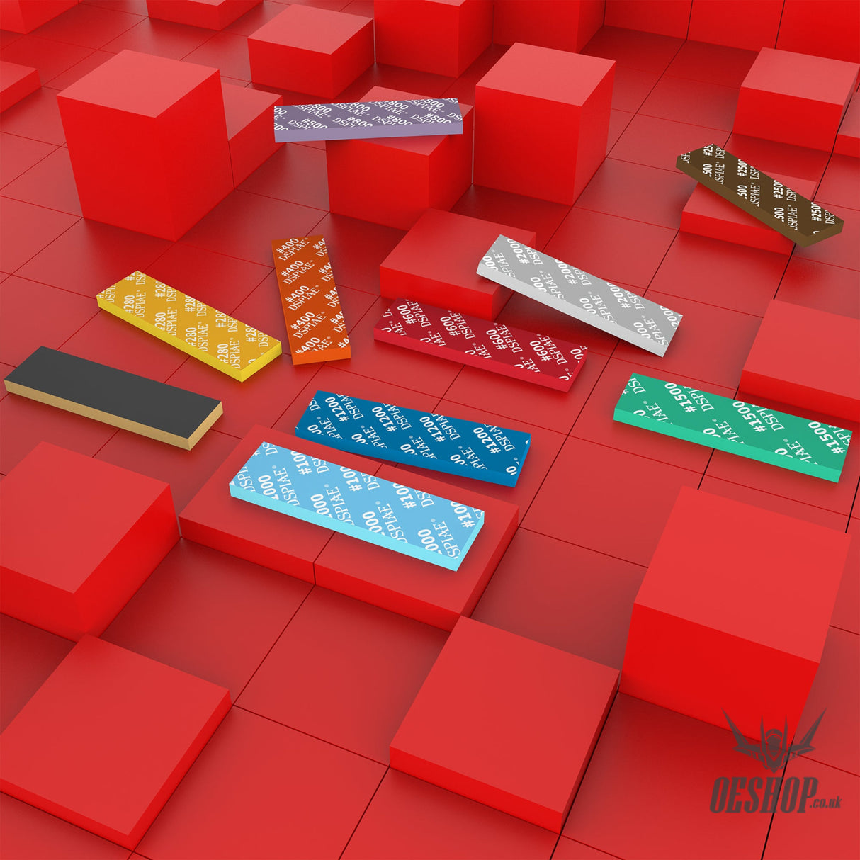 Dspiae Ss2 180-2500 2Mm Sanding Sponge 5Pcs