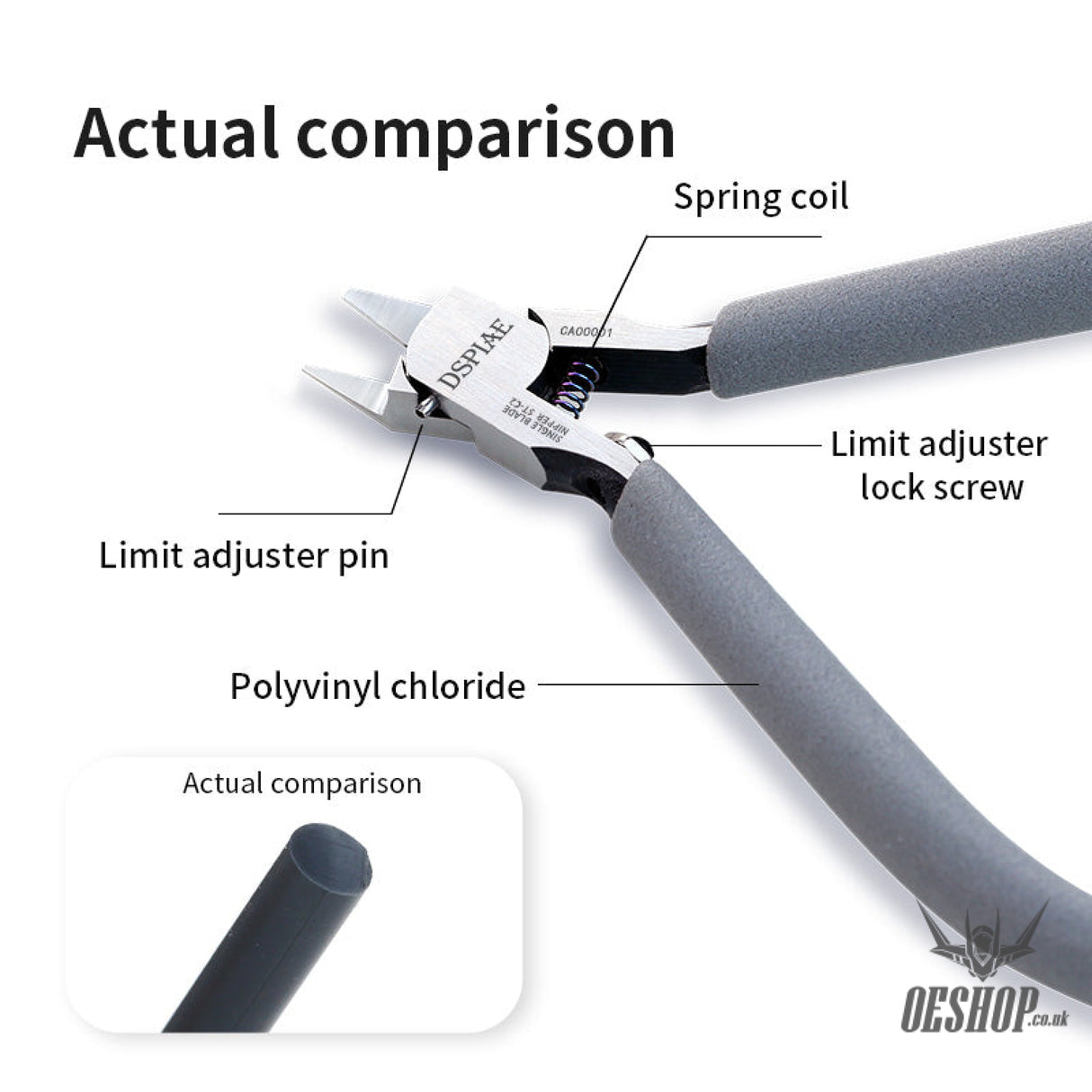 DSPIAE ST-C2 Ultra Thin Single Blade Hobby Nipper Nippers