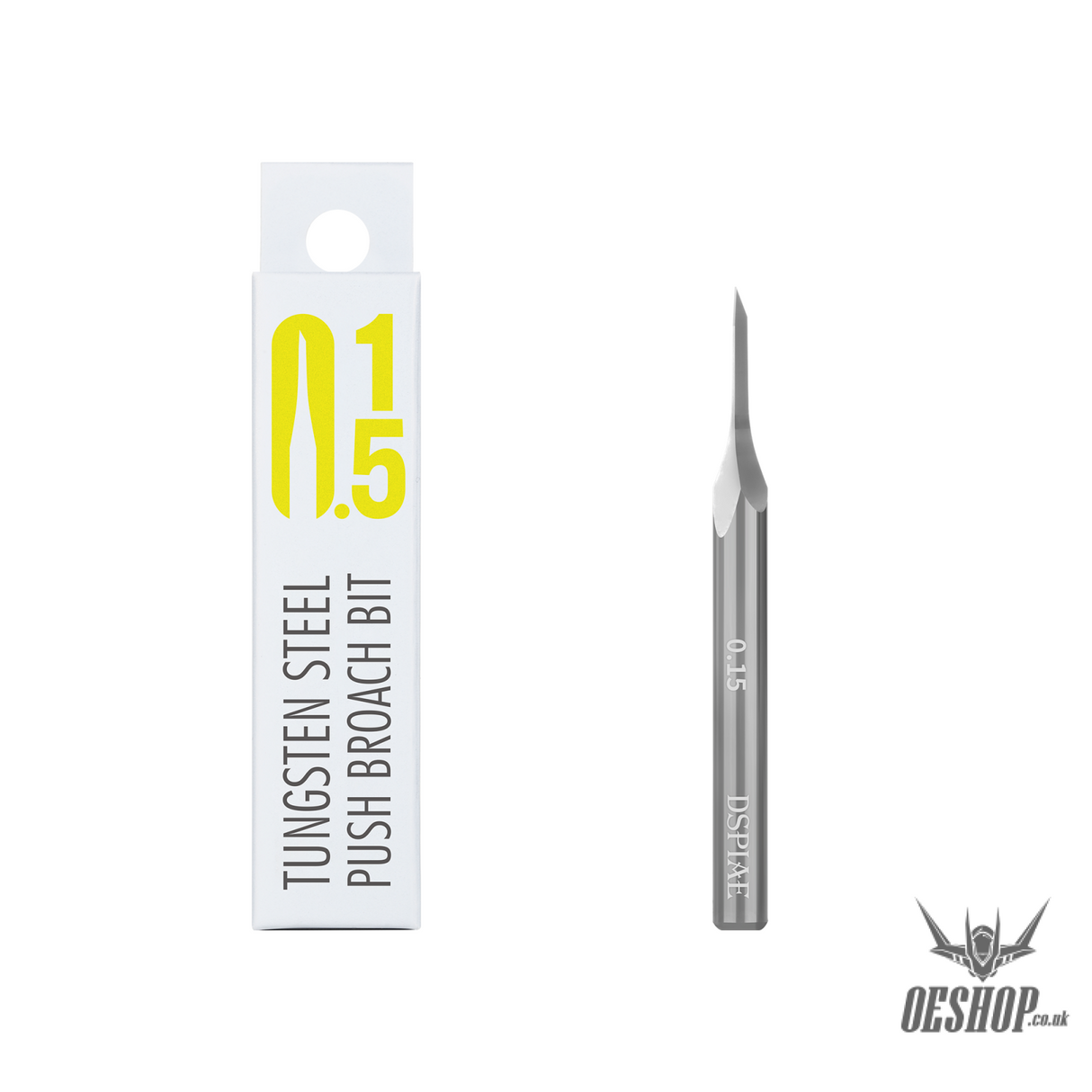 DSPIAE ZPB Straight Edge Broach & GS Step Scraper - ZPB-015 Tungsten Steel Push Broach Bit