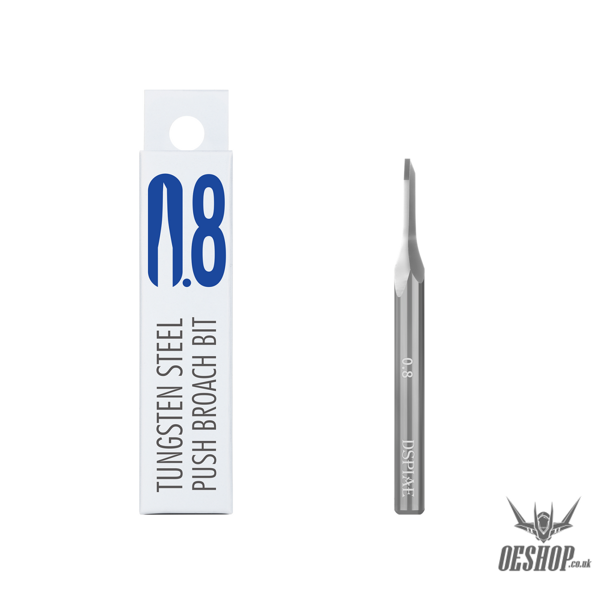 DSPIAE ZPB Straight Edge Broach & GS Step Scraper - ZPB-08 Tungsten Steel Push Broach Bit