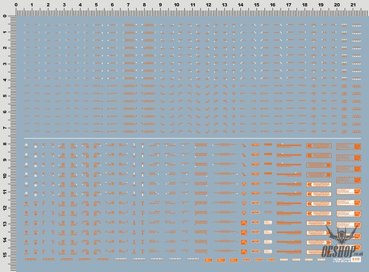 EVO 1/100 Orange General (Large) NC05-O Evolution Studio Decals Evolution Studio 4.99 OEShop