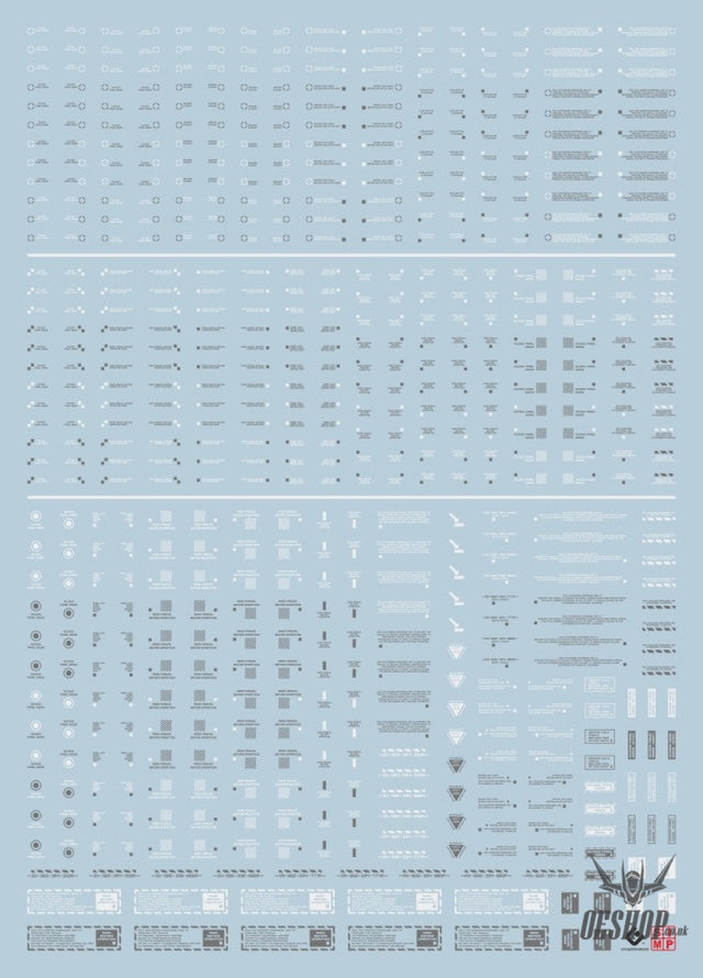 EVO 1/100 White/Dark Gray General NC05-4 Evolution Studio Decals Evolution Studio 3.49 OEShop
