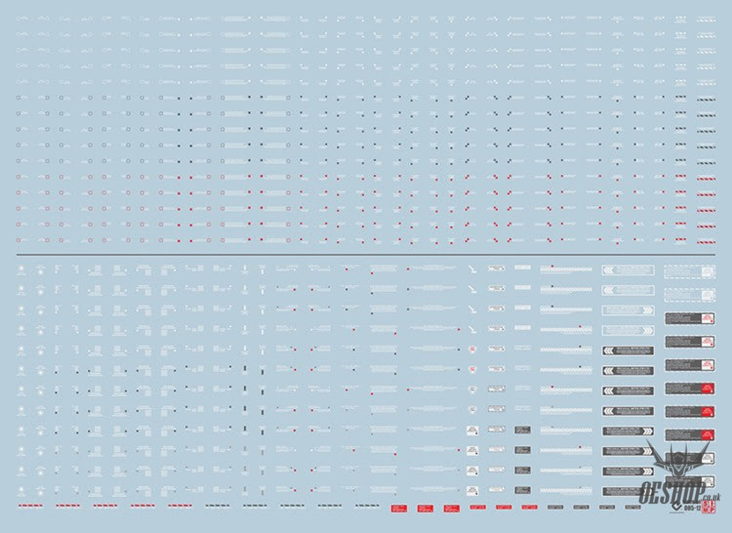 EVO 1/100 White General (Large) NC05-W Evolution Studio Decals Evolution Studio 4.99 OEShop