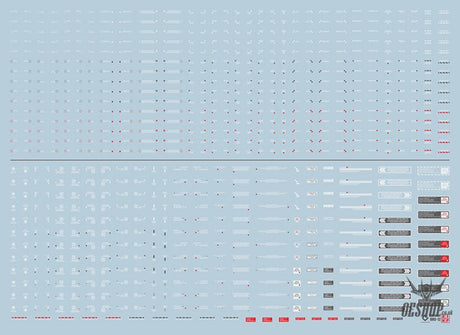 EVO 1/100 White General (Large) NC05-W Evolution Studio Decals Evolution Studio 4.99 OEShop