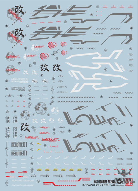 EVO - MG Gundam Astray Red Frame Kai E-MG129 Evolution Studio Decals Evolution Studio 3.59 OEShop