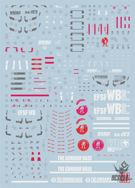 EVO - MG RX-78-2 Gundam 3.0 E-MG171 Evolution Studio Decals Evolution Studio 3.59 OEShop