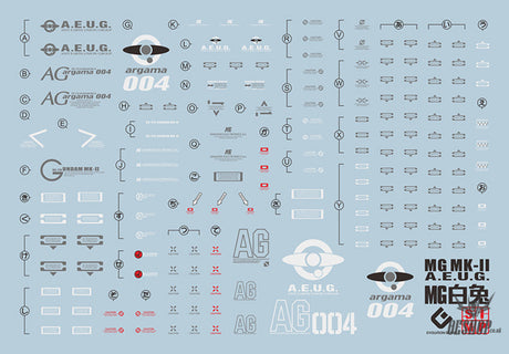 Evo - E-Mg82 (Uv) Mg Mk-Iia.e.u.g) White Evolution Studio Decals