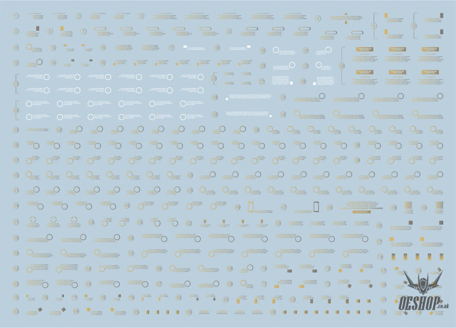 EVO - E-PG16 (Gilding) PG Banshee Norn Evolution Studio Decals Decals