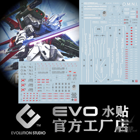 Evo - E-Pg19 (Uv) Pg Perfect Strike Gundam Evolution Studio Decals