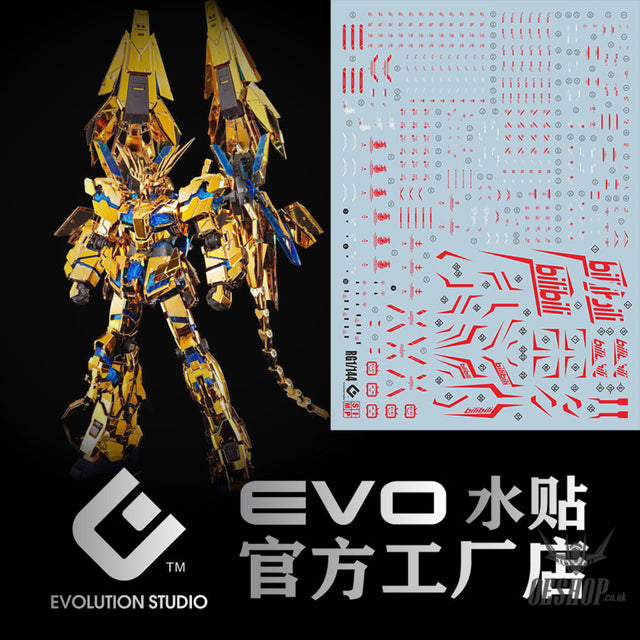 Evo E-R52 Rg Phoenix (Red) Uv Evolution Studio Decals
