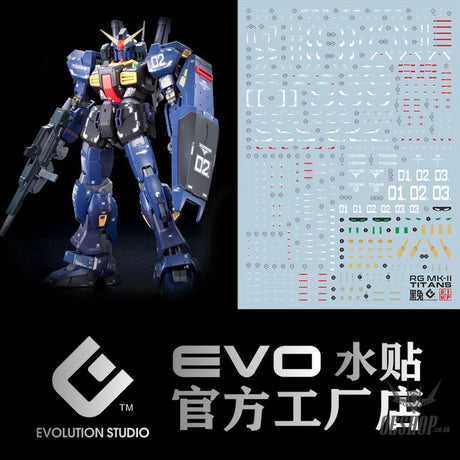 EVO - RG Gundam MK-II (Titans) E-RG07 Evolution Studio Decals Evolution Studio 3.59 OEShop