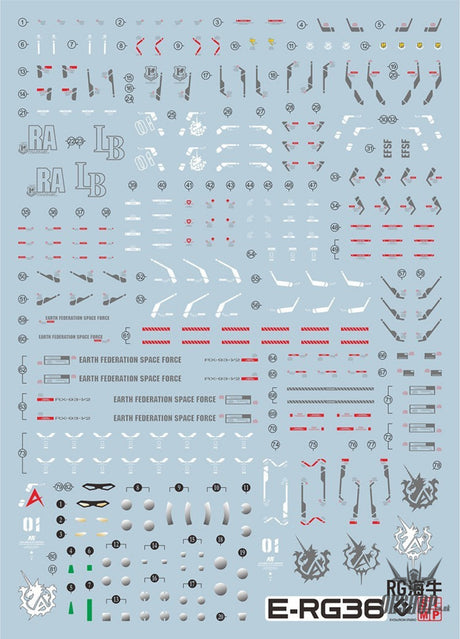 EVO - RG RX-93-V2 Hi-V Gundam E-RG36 Evolution Studio Decals Evolution Studio 3.59 OEShop
