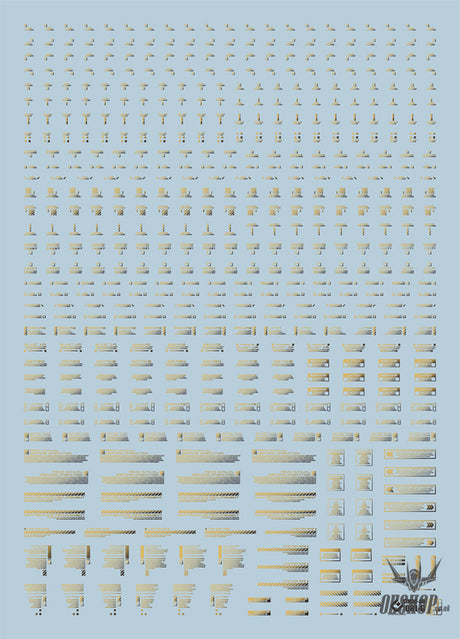 EVO General Chrome RB01-GD Gilding Evolution Studio Decals Decals