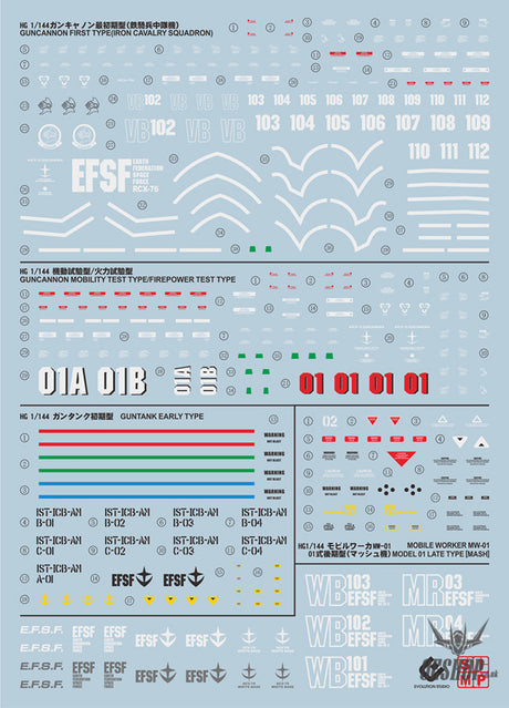 EVO- HG GTO-3(Collection) (UV) Evolution Studio Decals Evolution Studio 3.59 OEShop