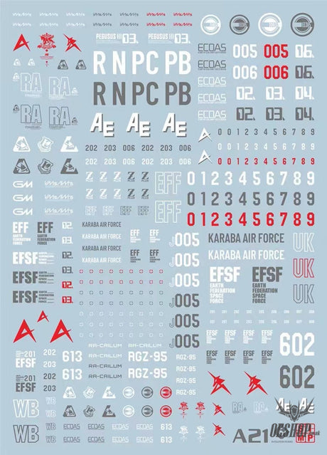 Evo - Sp-Al (Uv) Amuro Ray(Collection) Evolution Studio Decals
