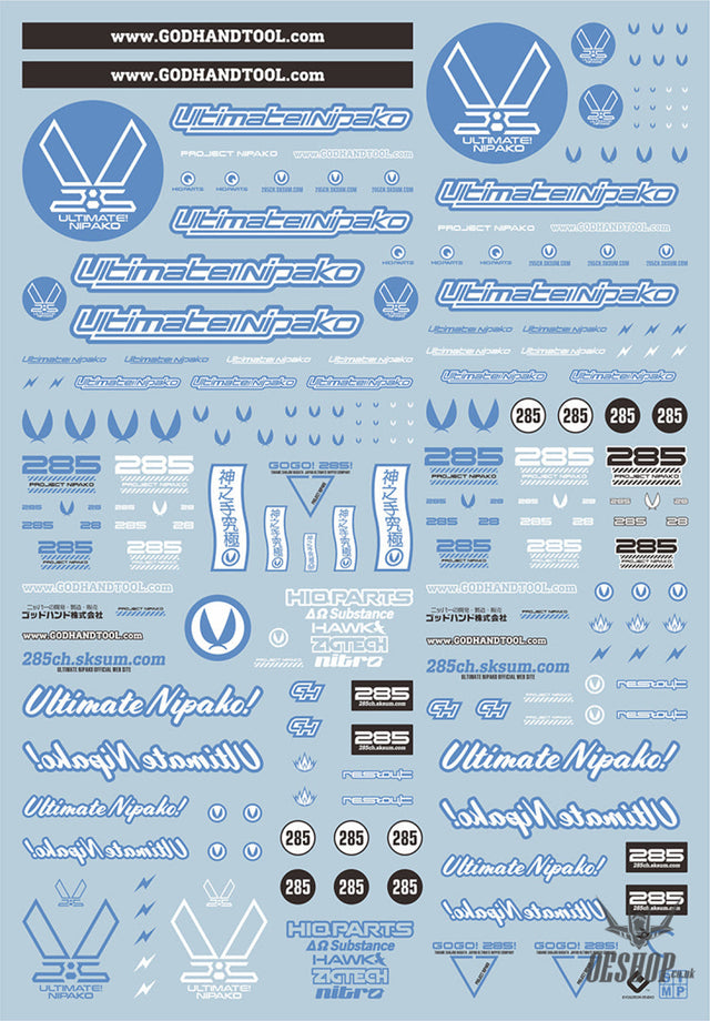 Evo - Sp-Gh General Frame Arms Evolution Studio Decals