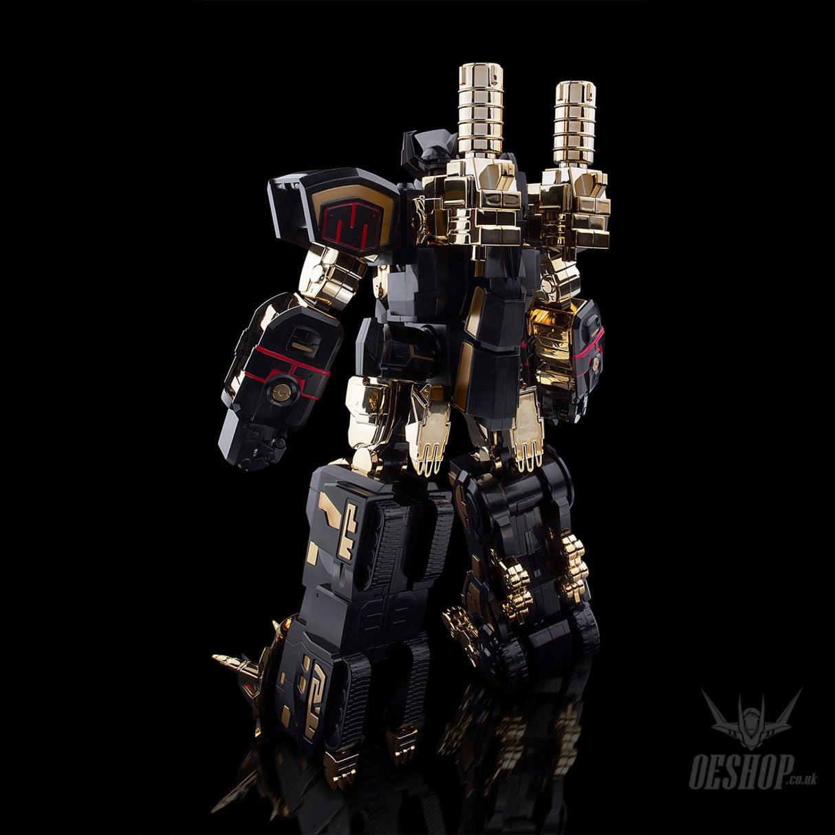Flame Toys Furai Model Power Rangers Megazord Model Kit Black Limited Ver. - Scale Model Kits