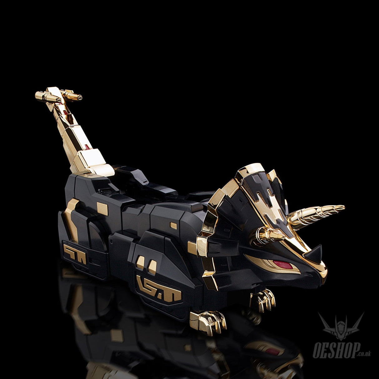 Flame Toys Furai Model Power Rangers Megazord Model Kit Black Limited Ver. - Scale Model Kits