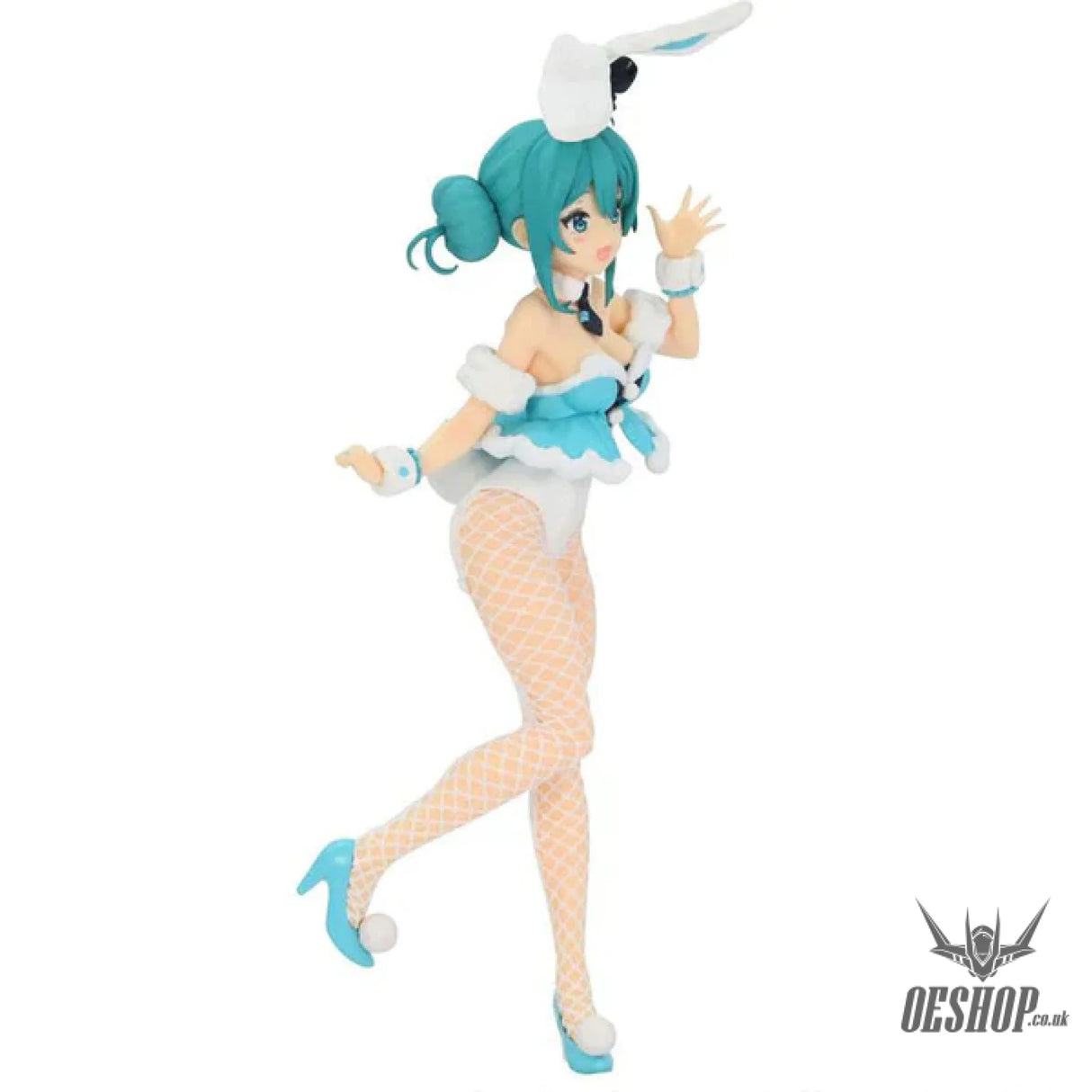 Furyu Hatsune Miku Bicute Bunnies White Rabbit Figure - 28 CM Action & Toy Figures