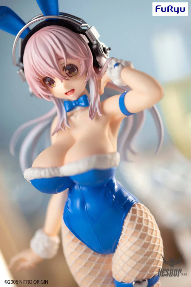 Furyu SUPER SONICO BiCute Bunnies Blue Rabbit ver. Action & Toy Figures