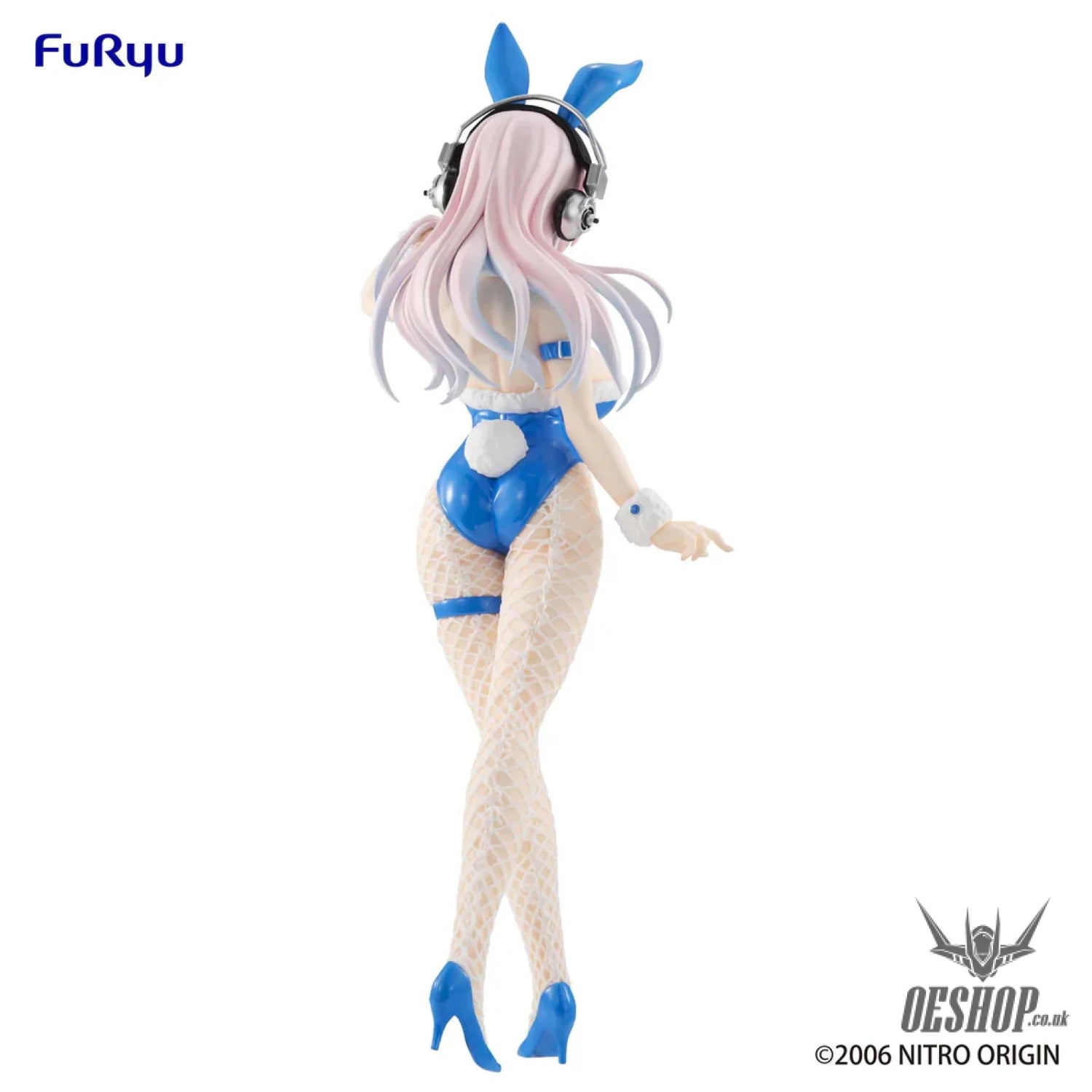 Furyu SUPER SONICO BiCute Bunnies Blue Rabbit ver. Action & Toy Figures