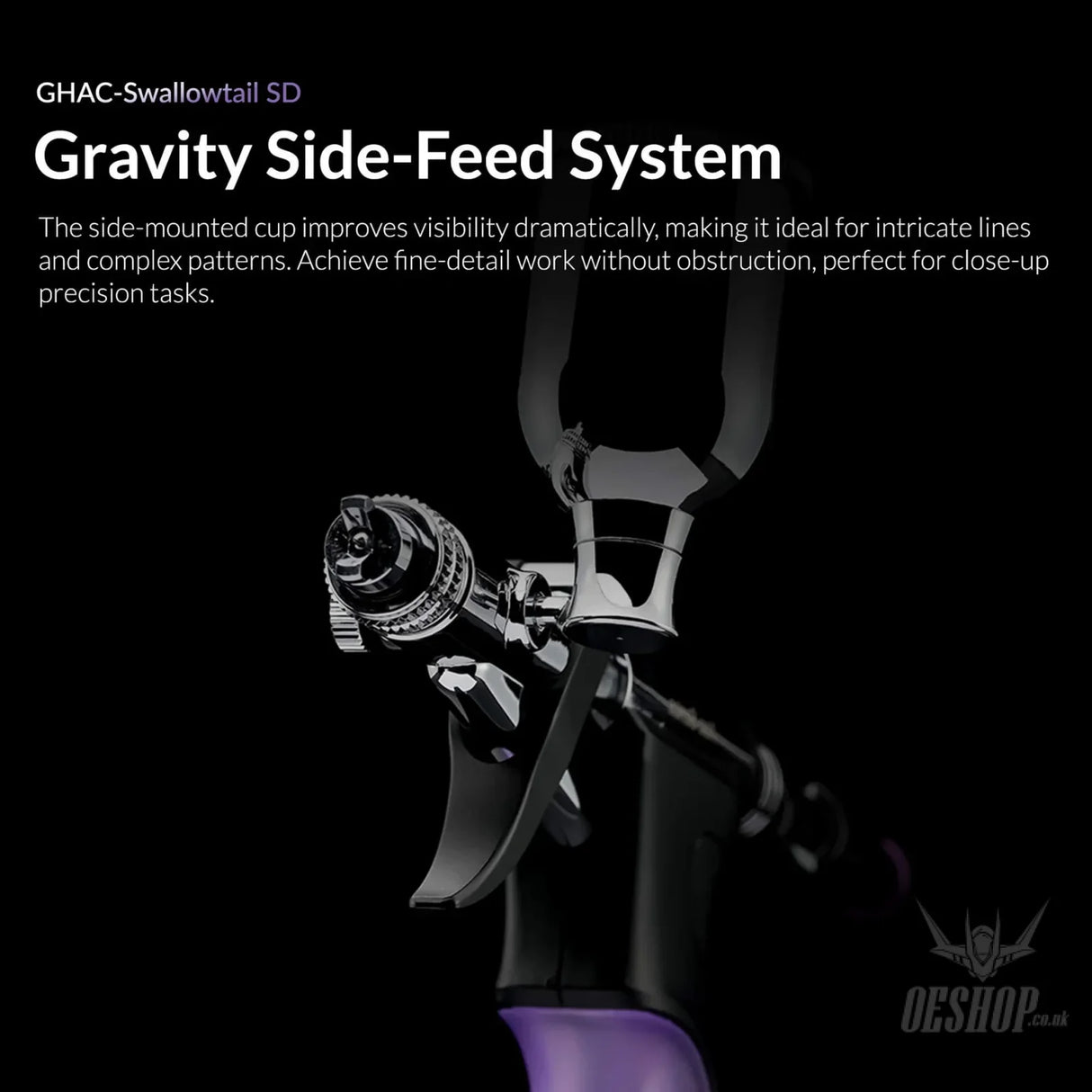 Gaahleri Ace Series GHAC-Swallowtail SD Airbrush Airbrushes