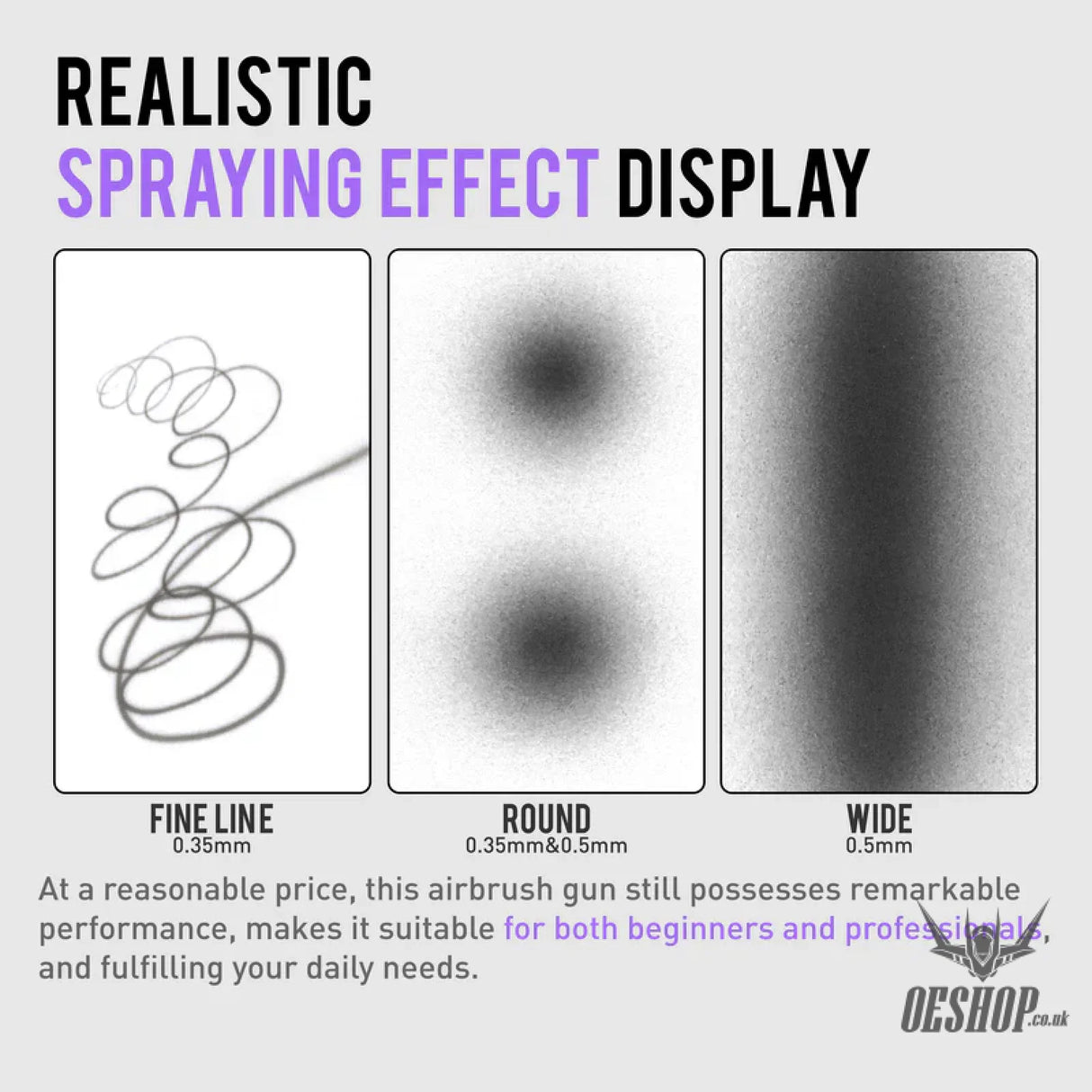 Gaahleri Advanced Series GHAD-39 Airbrush Airbrushes