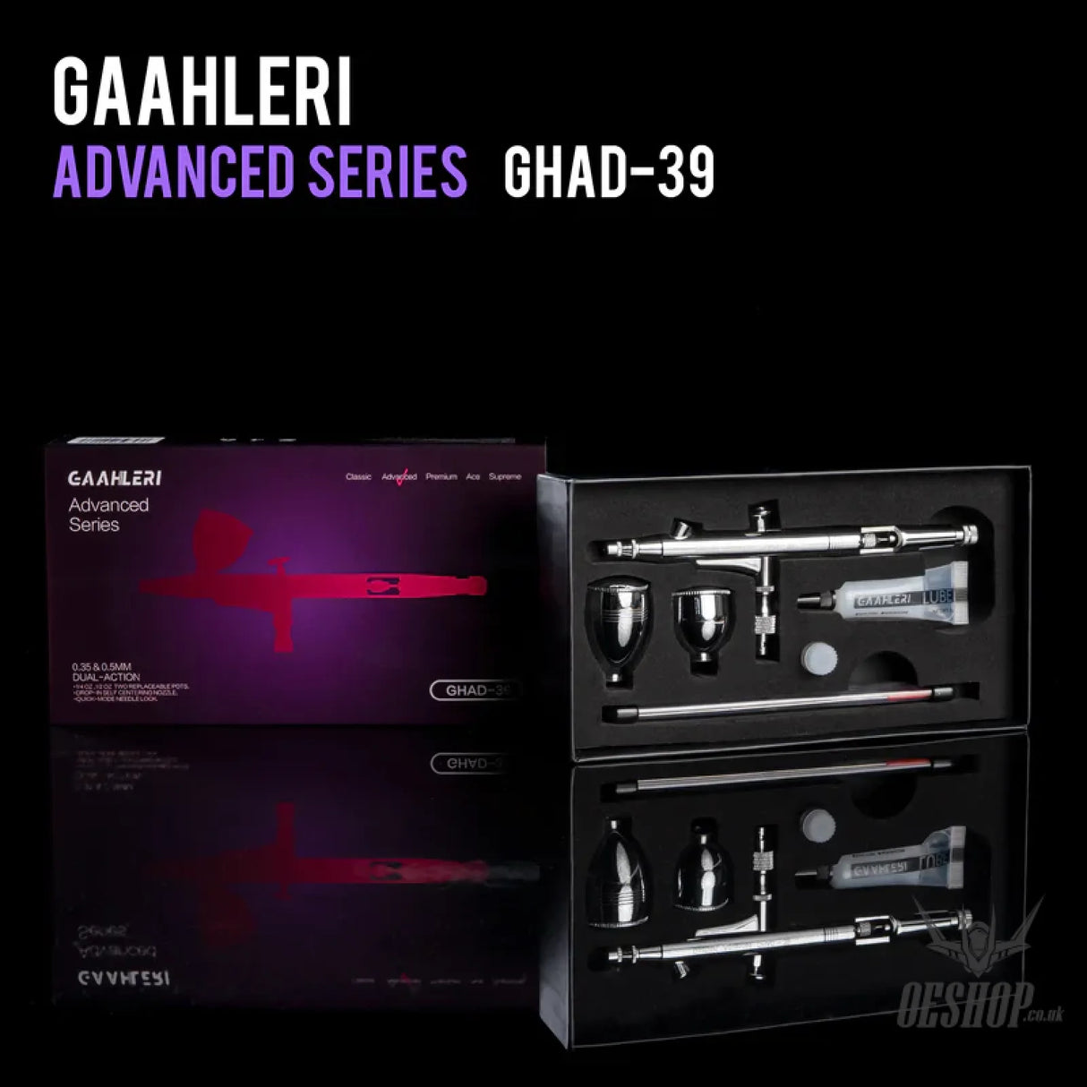Gaahleri Advanced Series GHAD-39 Airbrush Airbrushes