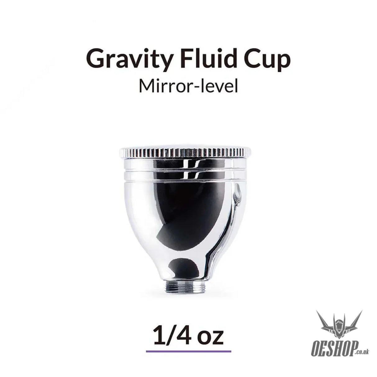 Gaahleri Mirror-Level Gravity Fluid Airbrush Cup 40546: 1/4oz 7ml Airbrush Accessories