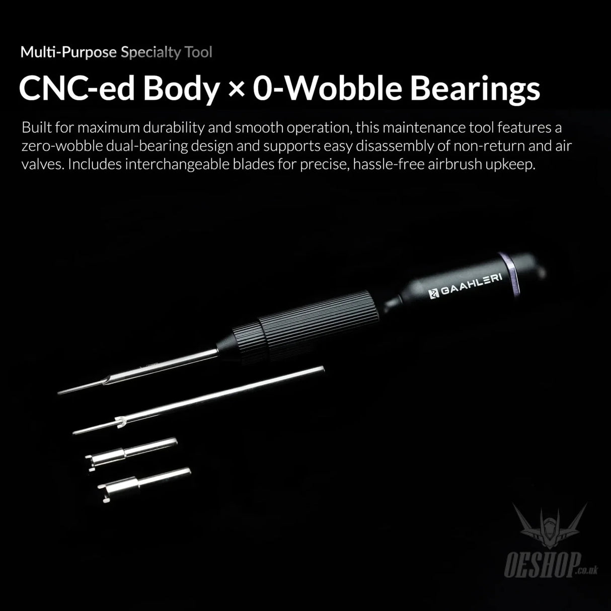 Gaahleri Element XIII Series ProCare Kit Airbrush Accessories