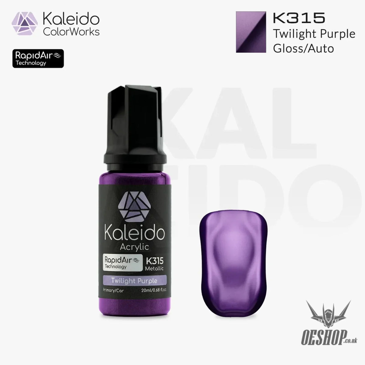 Gaahleri Kaleido ColorWorks Acrylic Paints - Auto Colours K315 Twilight Purple Painting Consumables