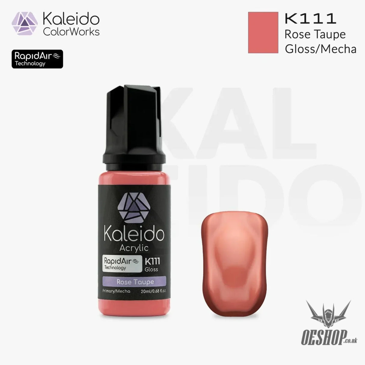 Gaahleri Kaleido ColorWorks Acrylic Paints - Mecha Colours K111 Rose Taupe Painting Consumables