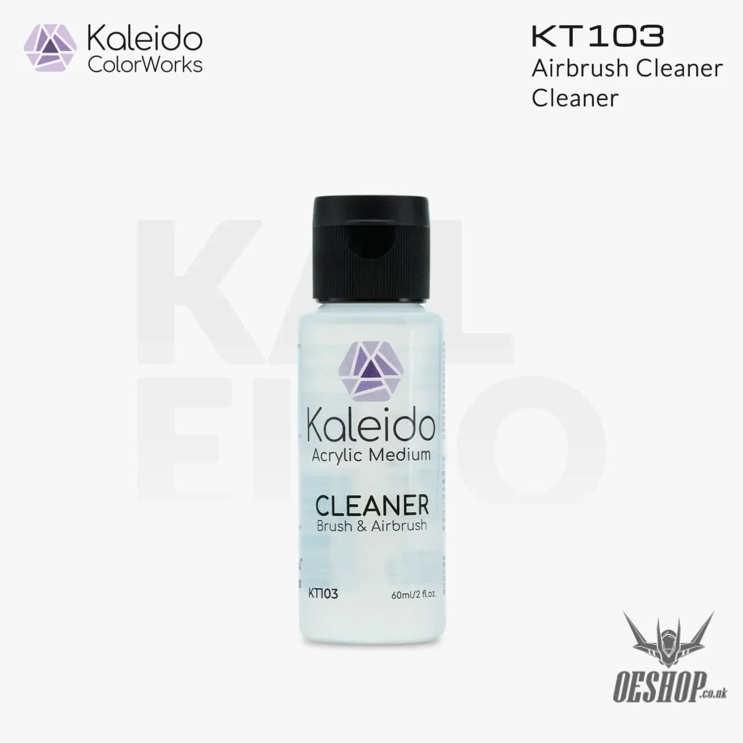 Gaahleri Kaleido ColorWorks - Thinners & Cleaners KT103 Airbrush Cleaner 60ml Painting Consumables
