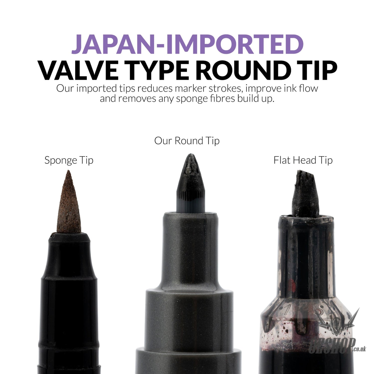 Gaahleri Metallic Series Marker Set of 10 Colours Markers