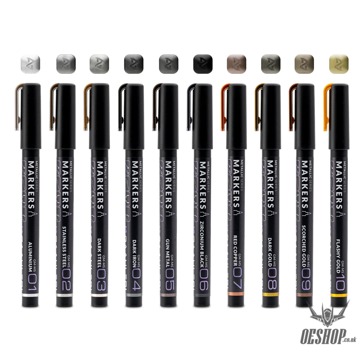 Gaahleri Metallic Series Marker Set of 10 Colours Markers