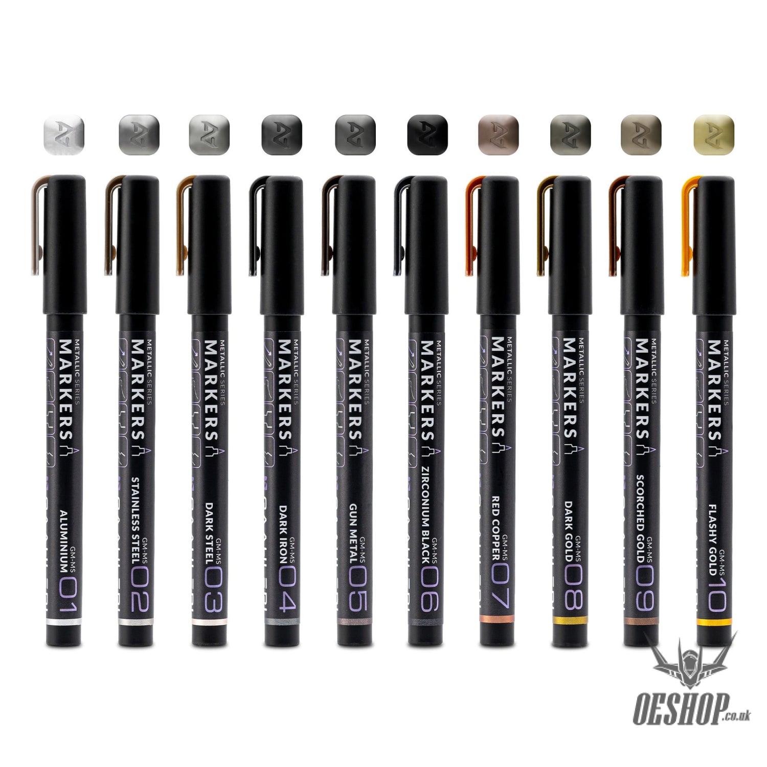 Gaahleri Metallic Series Marker Set of 10 Colours Markers